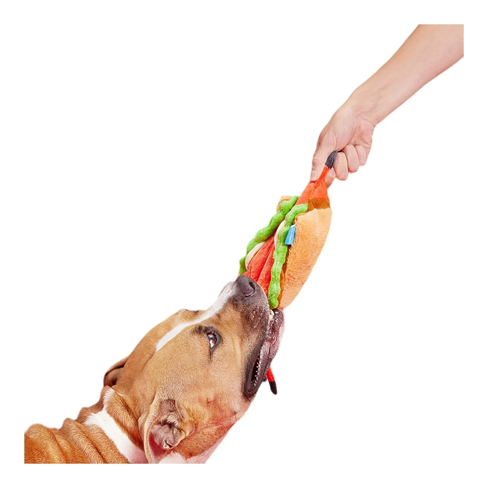 Max's Maine Lobster Roll Plush Dog Toy