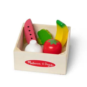 Melissa & Doug Wooden Food Groups Play Set - Produce