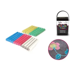 Multicolor Chalk Bucket, 20 per Package