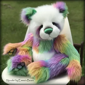 Novalie - 28" Faux Fur Artist Bear by Emmas Bears - OOAK