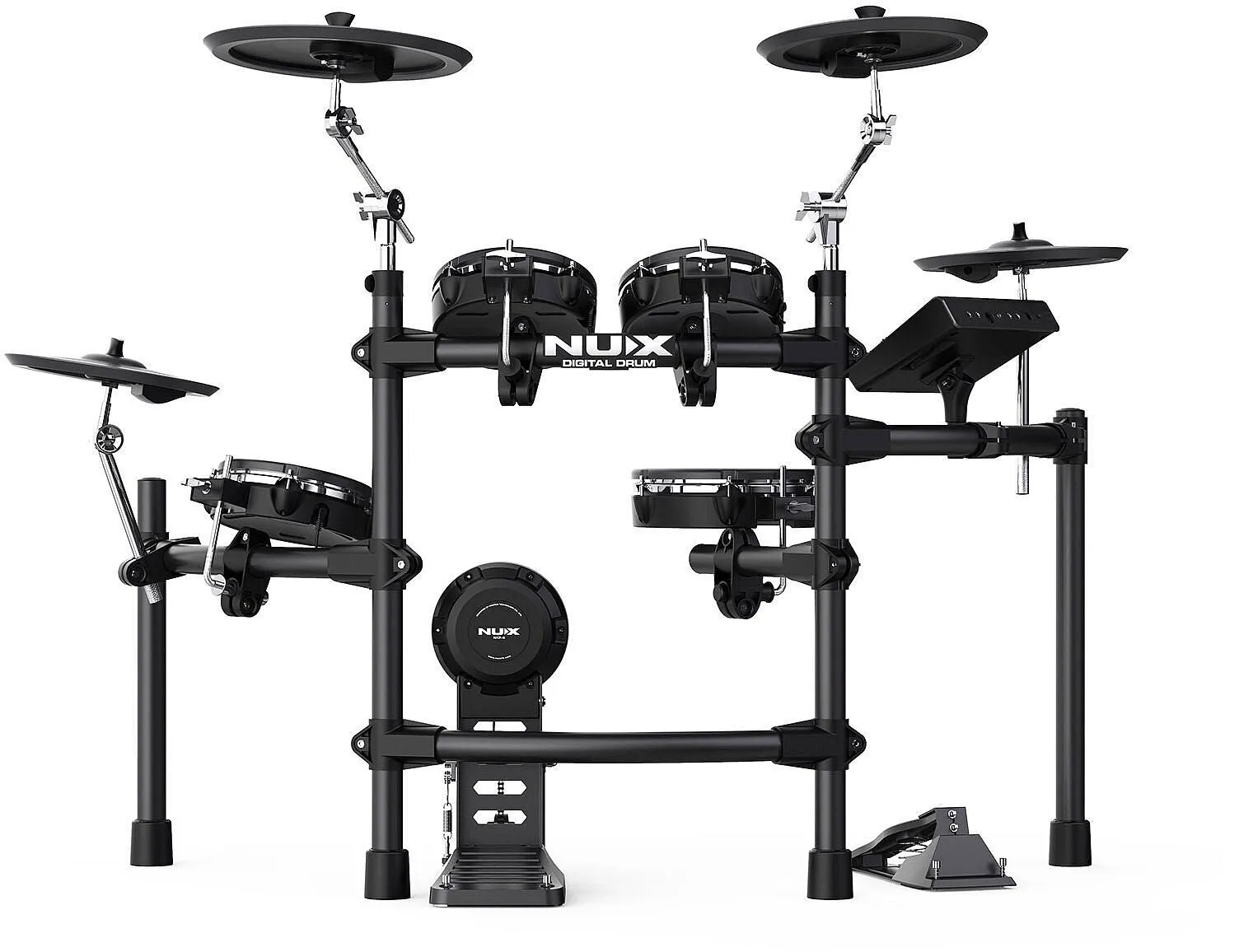 NuX DM-7X Professional Digital Drum Set with All Mesh Heads