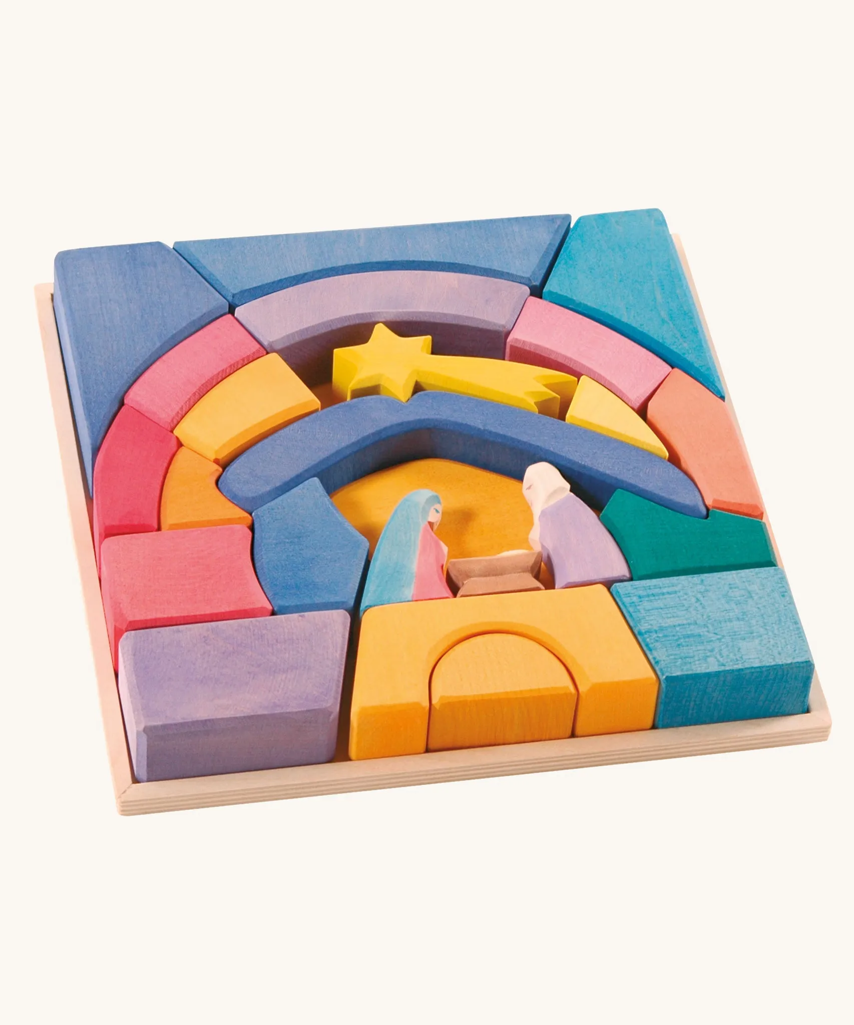 Ostheimer Rainbow Nativity Blocks