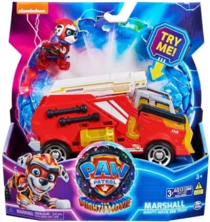 Paw Patrol Marshall Might Movie Firetruck