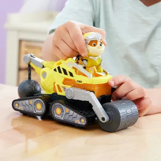 Paw Patrol Rubble Mighty Movie Bulldozer