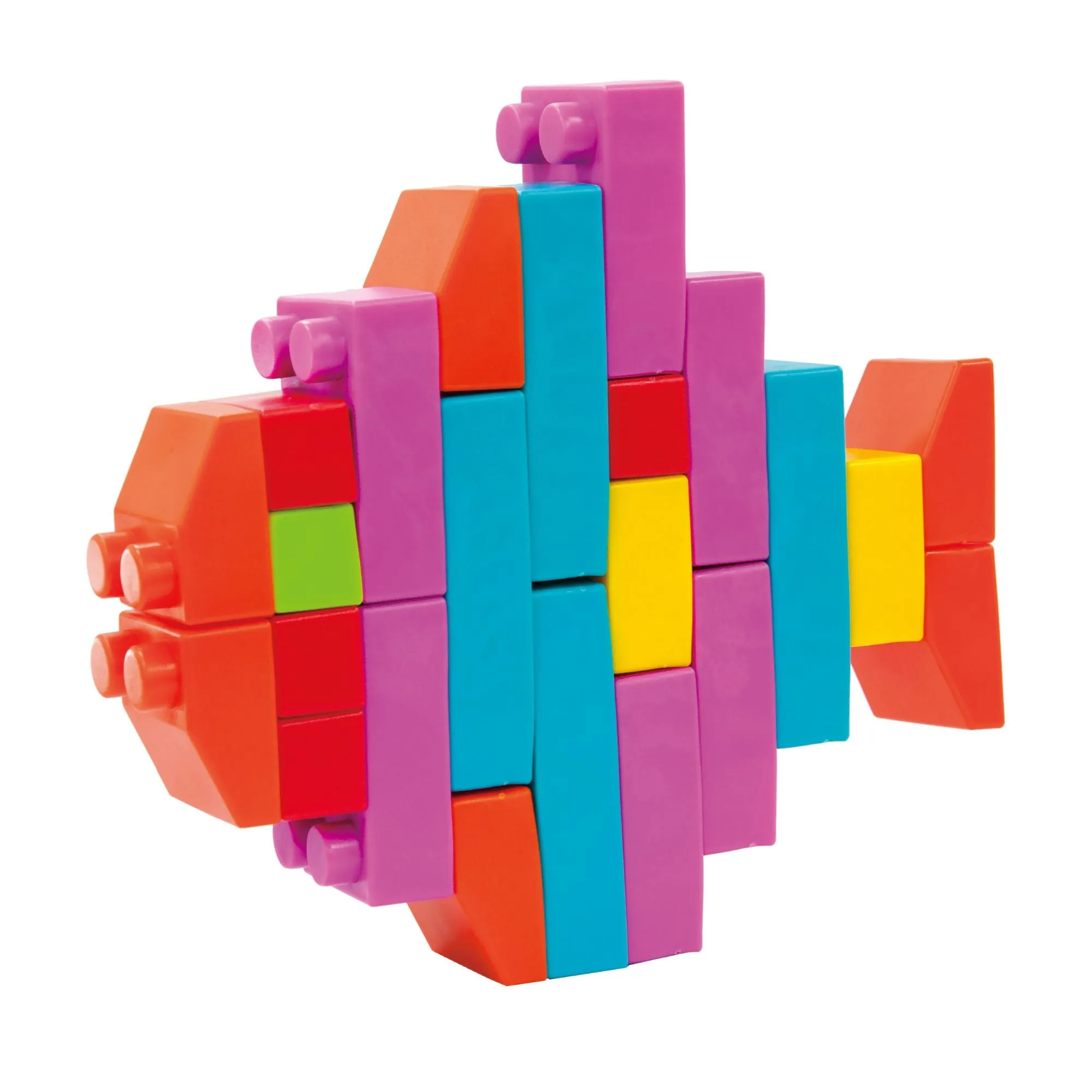 Play And Learn Brixsters 28 Piece Soft Bricks