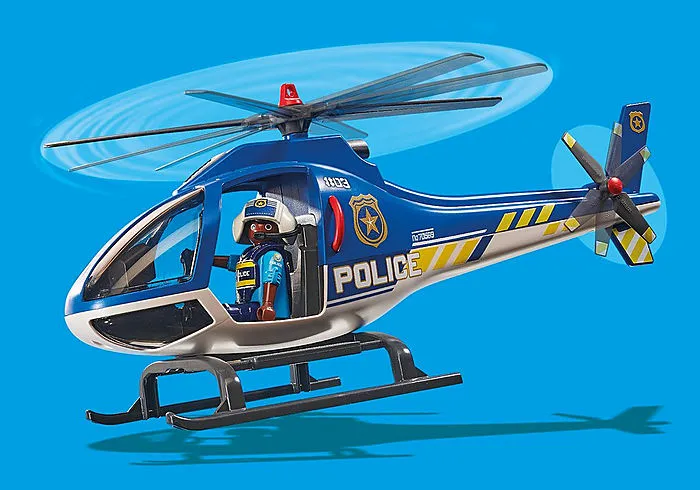 Playmobil City Action Police Parachute Search