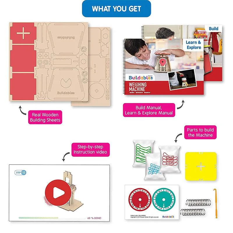 Skillmatics Buildables Weighing Machine