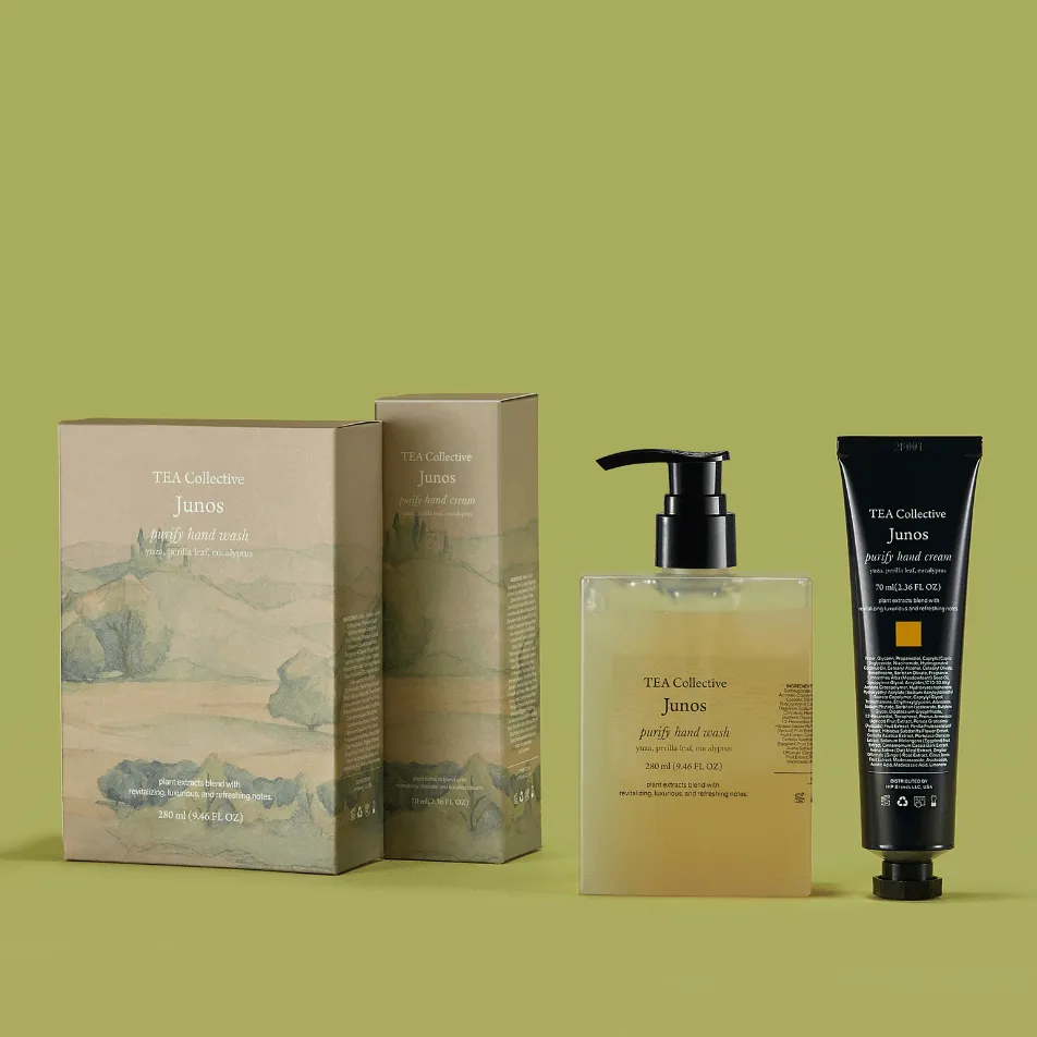 Tea Collective Junos Hand Care Set (Junos Hand Wash   Junos Hand Cream)