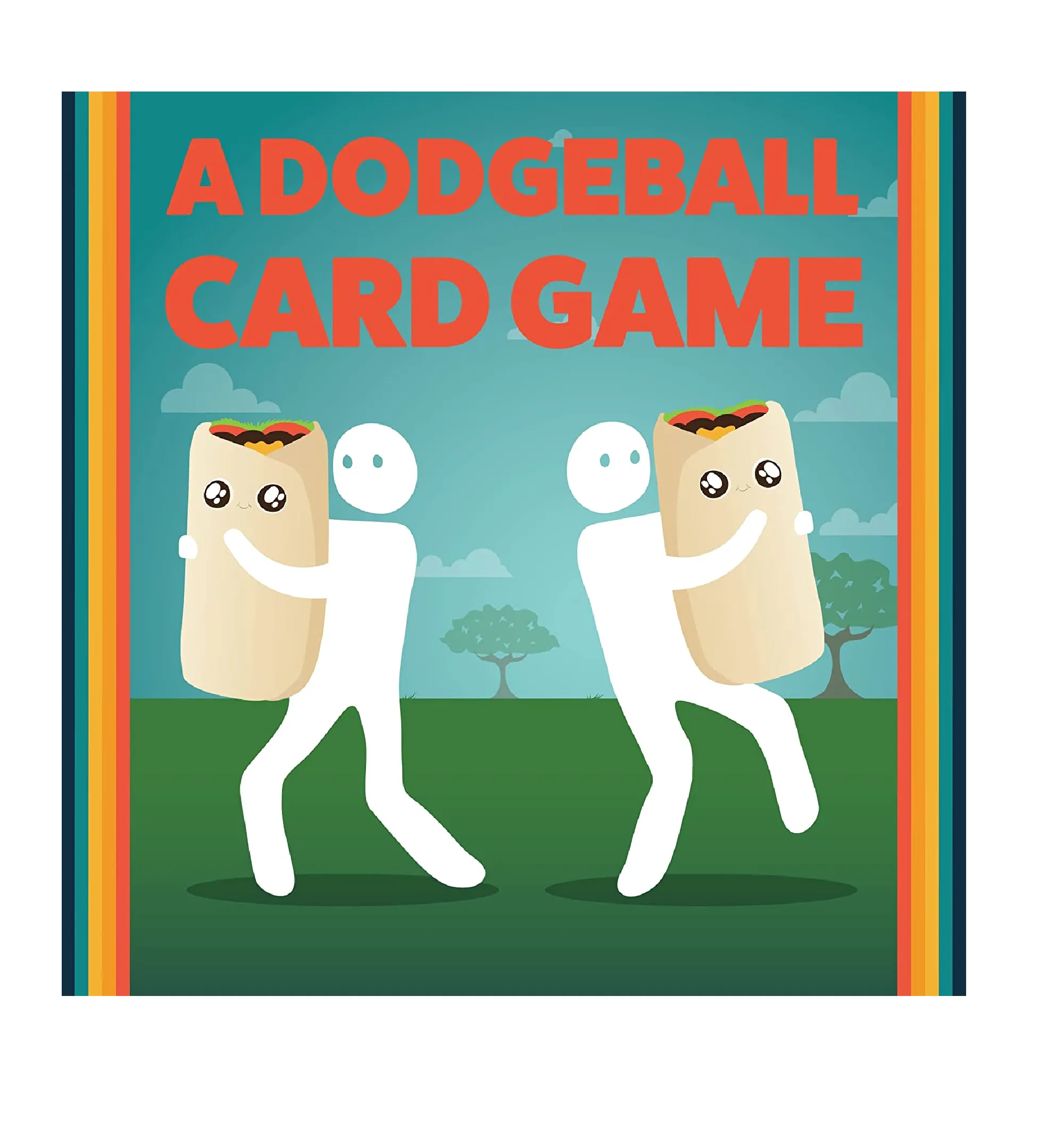 Throw Throw Burrito by Exploding Kittens Extreme Outdoor Edition A Dodgeball Card Game Family Friendly Party Card Games for Adults Teens & Kids