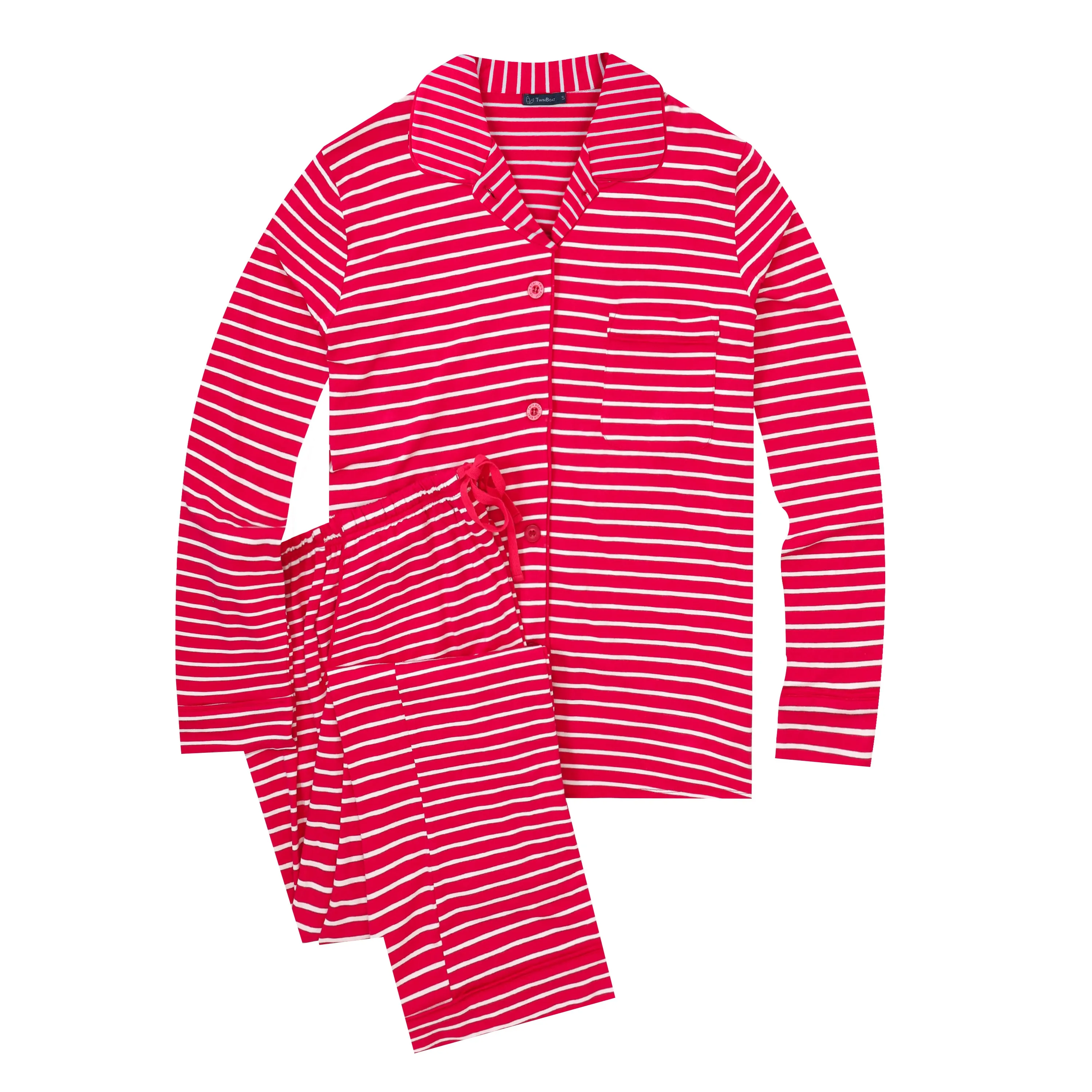 Twin Boat Women's Soft Knit Jersey Pajama Sets