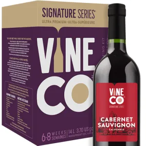 VineCo - Signature Series Cabernet Sauvignon (California) - Wine Making Kit