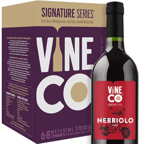 VineCo - Signature Series Nebbiolo (Italy) - Wine Making Kit