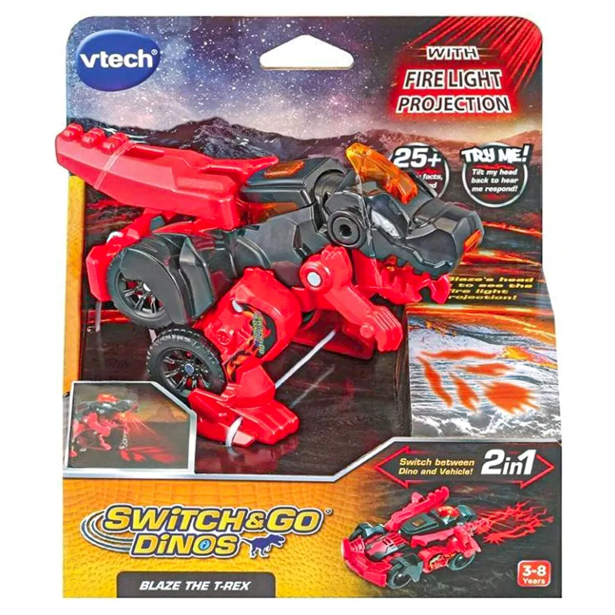 Vtech Switch & Go Dinos Blaze the T-Rex