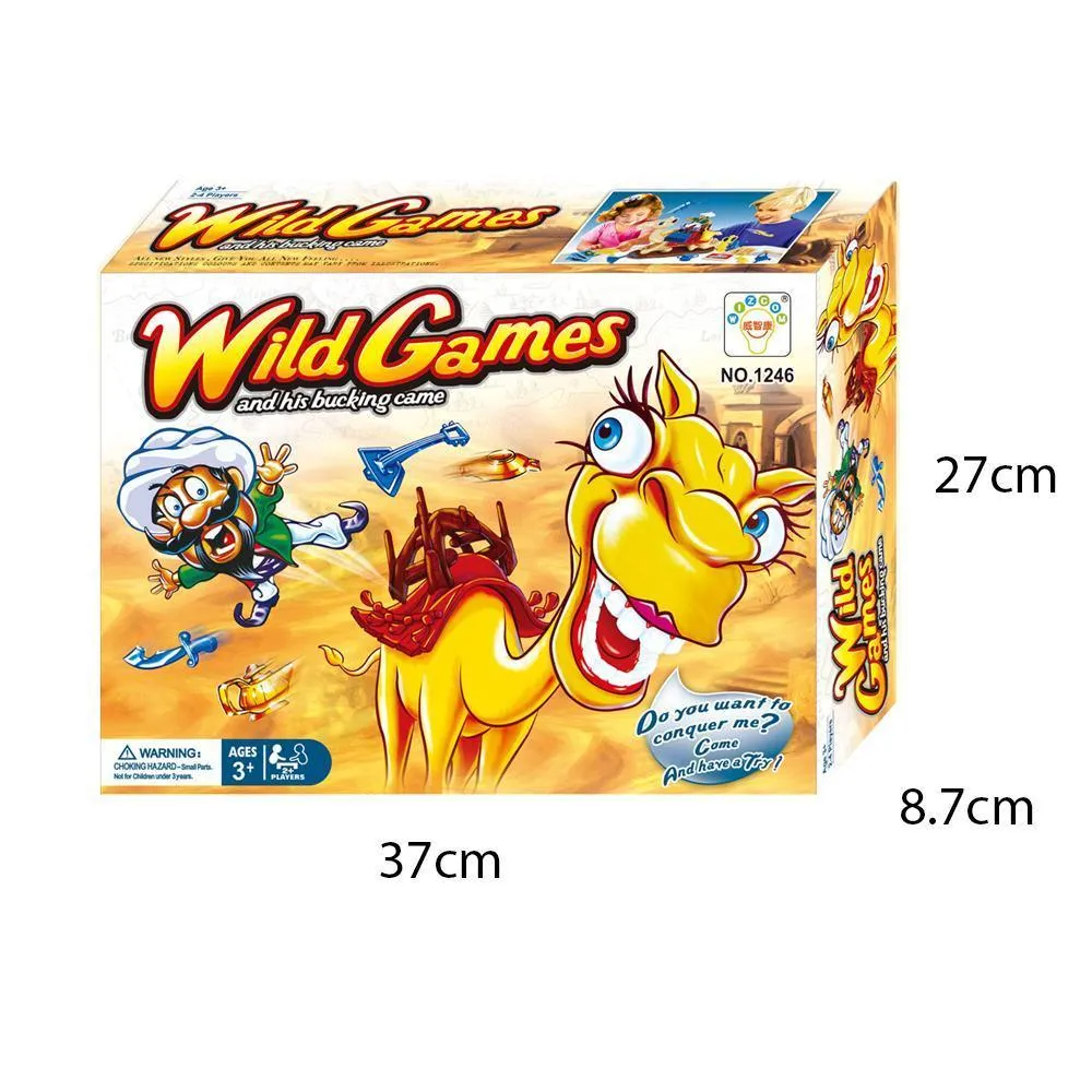 Wild Games and His Bucking Camel - for Ages 3 