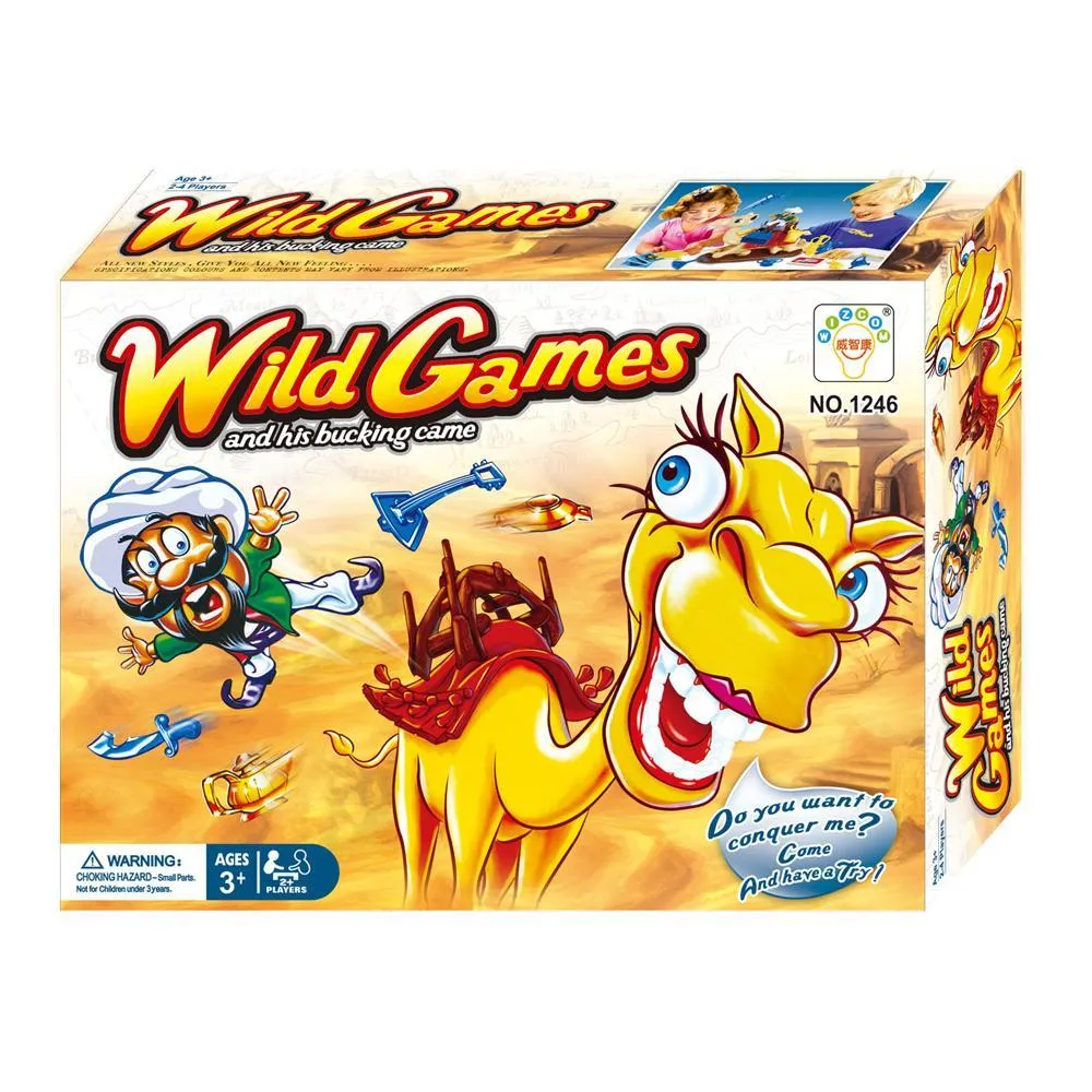 Wild Games and His Bucking Camel - for Ages 3 