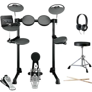 Yamaha DTX452KPLUS Electronic Drum Kit with Headphones, Stool & Sticks