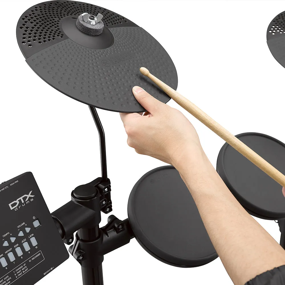 Yamaha DTX452KPLUS Electronic Drum Kit with Headphones, Stool & Sticks